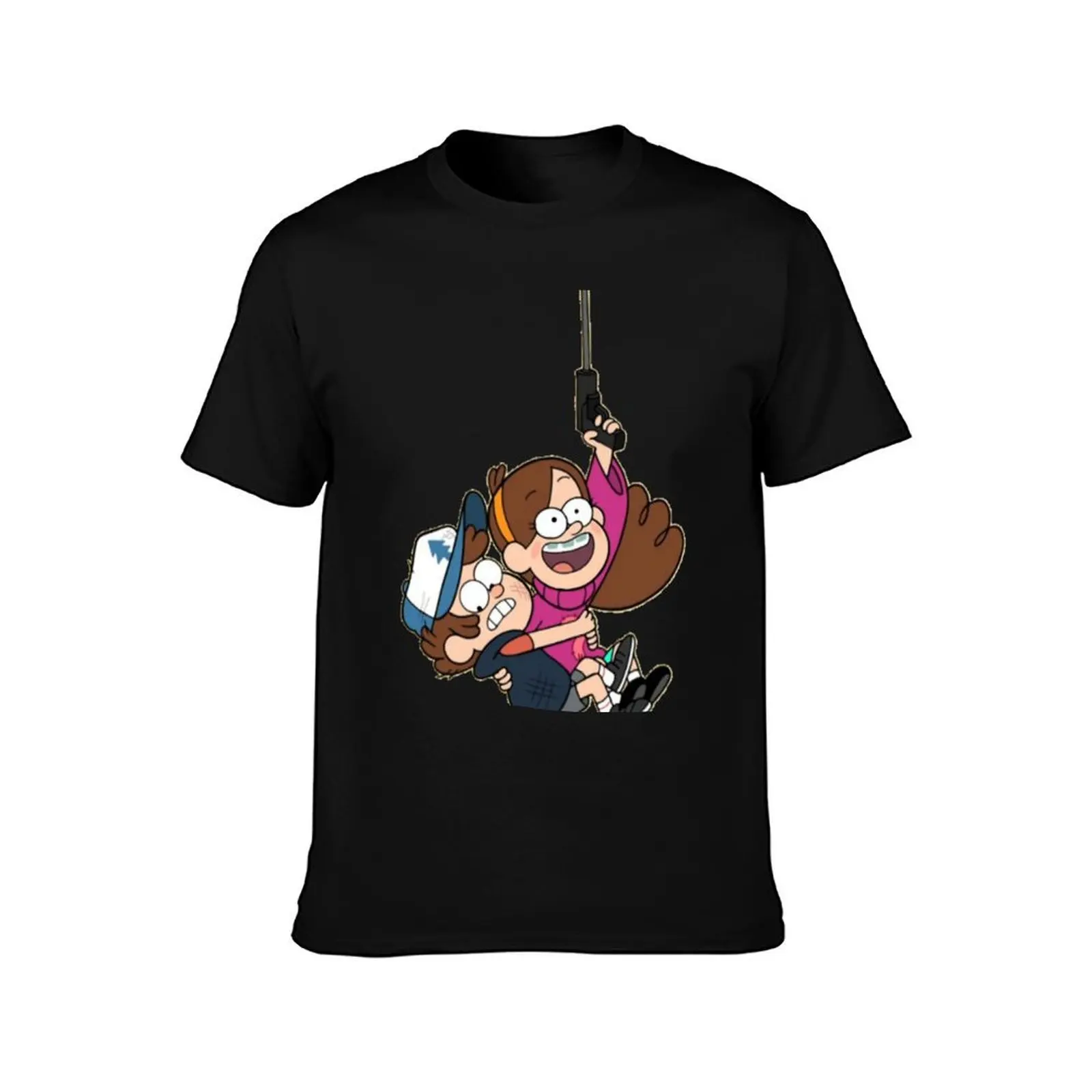grappling hook! T-Shirt, Summer Casual Cotton Tee, Oversized Streetwear Tops, Vintage Graphic Print, Loose Fit Short Sleeve