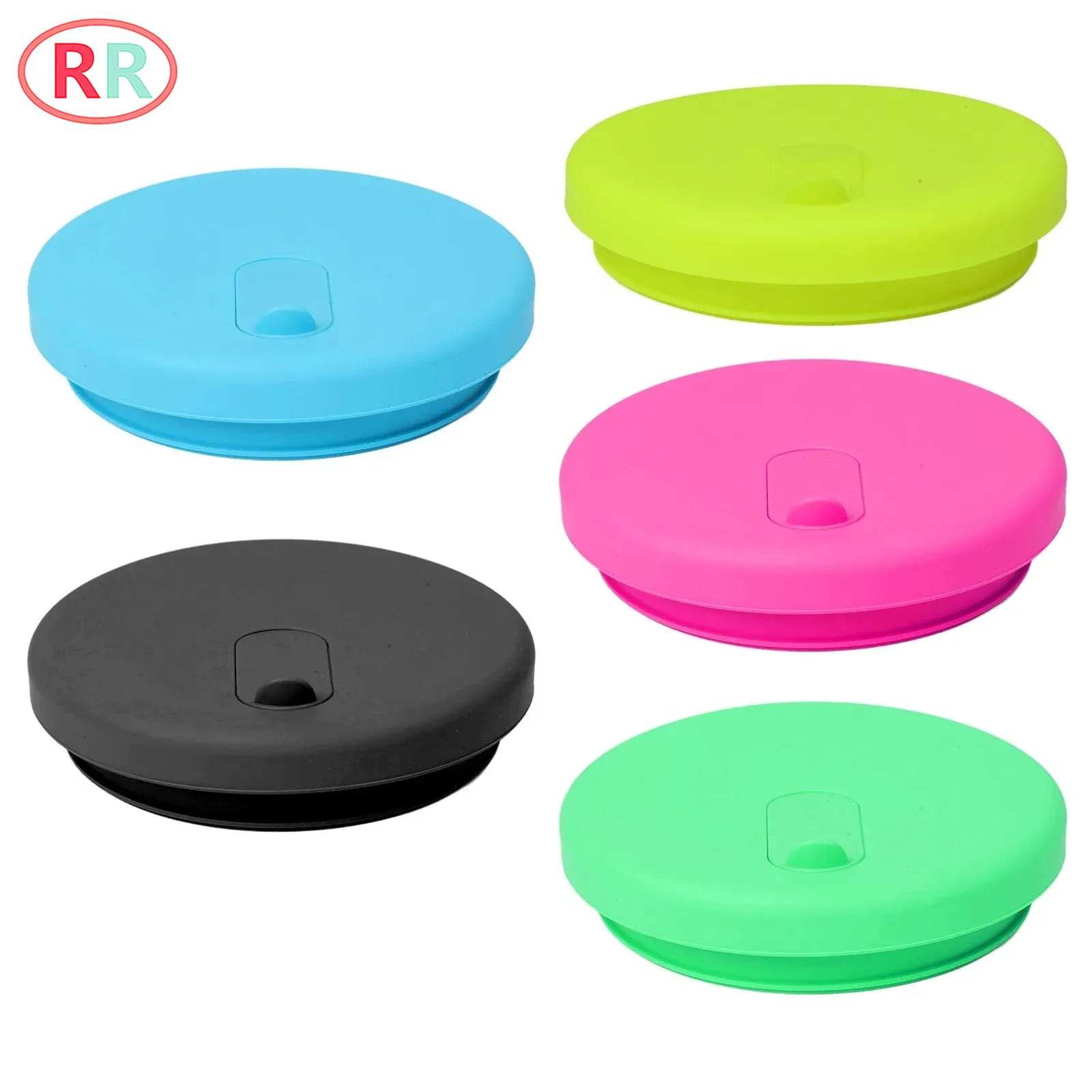 

40oz Cup Silicone Cup Lid for Cup Tumbler Dust-Proof Drinking Straw Tips Lids Replacement Lids Water Bottle Accessories