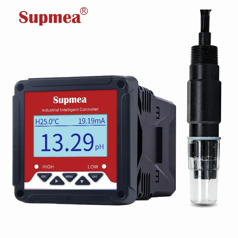 Water Analyzer Orp Ec Meter Automatic Controller Inline Professional Universal  Ph Conductivity Meter Industrial Digital