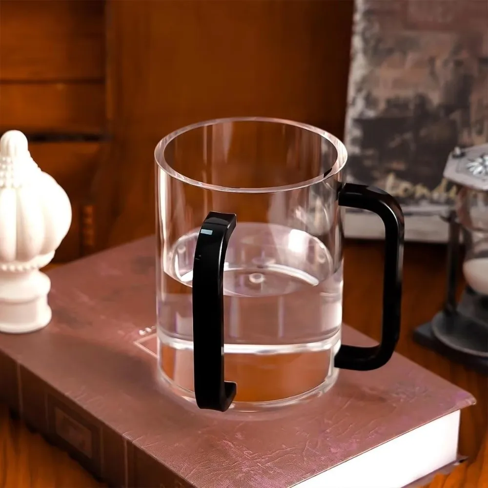 

Прозрачная чаша для намаза (нитилат ядаим) из утолщенного акрила, большая емкость, для еврейских молитв, легкая в использовании