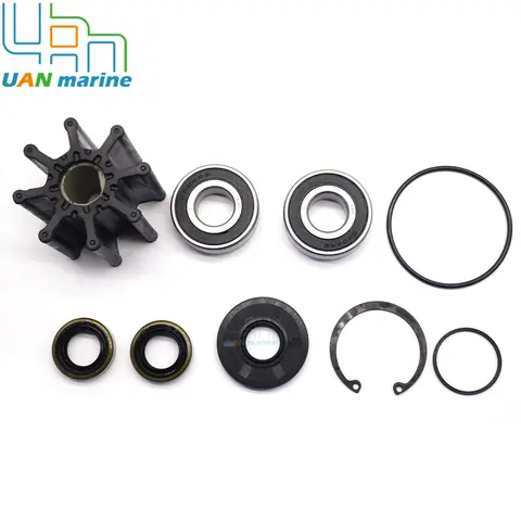 Mercruiser Bravo 원수 펌프용 수리 키트, 46-807151A9 46-807151A12, 임펠러 47-59362T1 포함