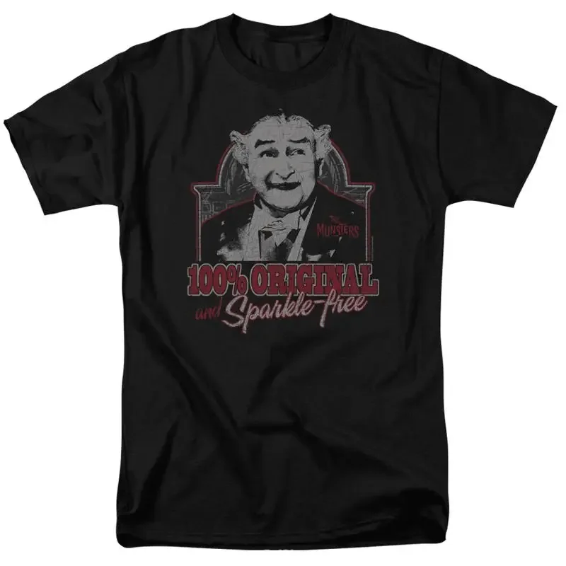 The Munsters 100 Original T Shirt Mens Licensed Classic TV Grandpa Black