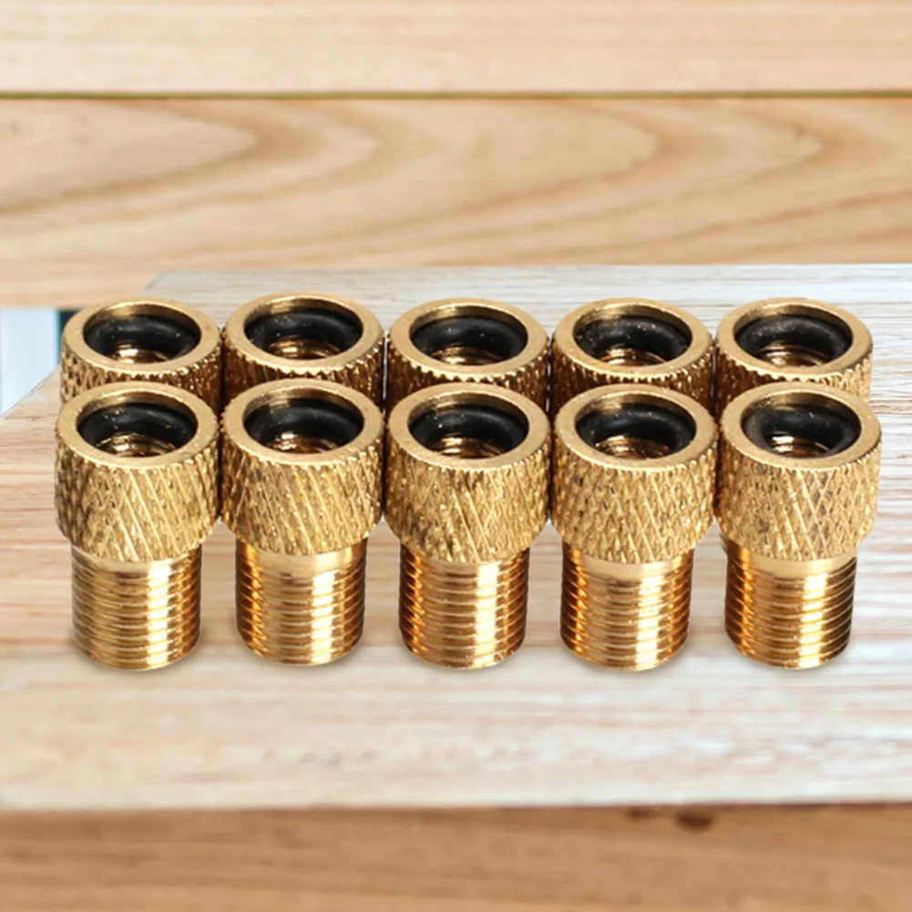 

10x Converter Presta to Schrader Bicycle Bike Valve Adaptor Tube Pump Tool