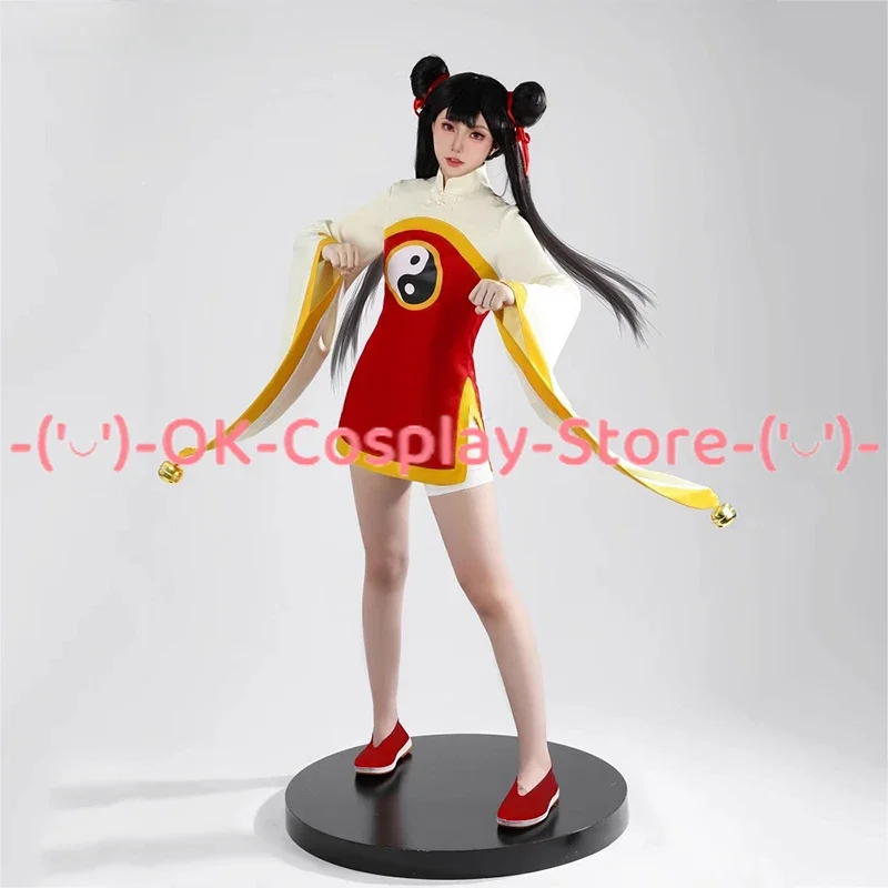 Anime Card Captor Sakura Li Meiling Cosplay Costume Clear Card Sakura Kungfu Suit Girls Cute Dress Halloween Carnival Uniforms