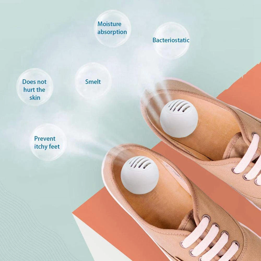 10Pcs Deodorizer And Freshener Balls For Shoes Tea Fragrance Essential Foot Care Accessory Everyday Footwear Scent Fresh Ball