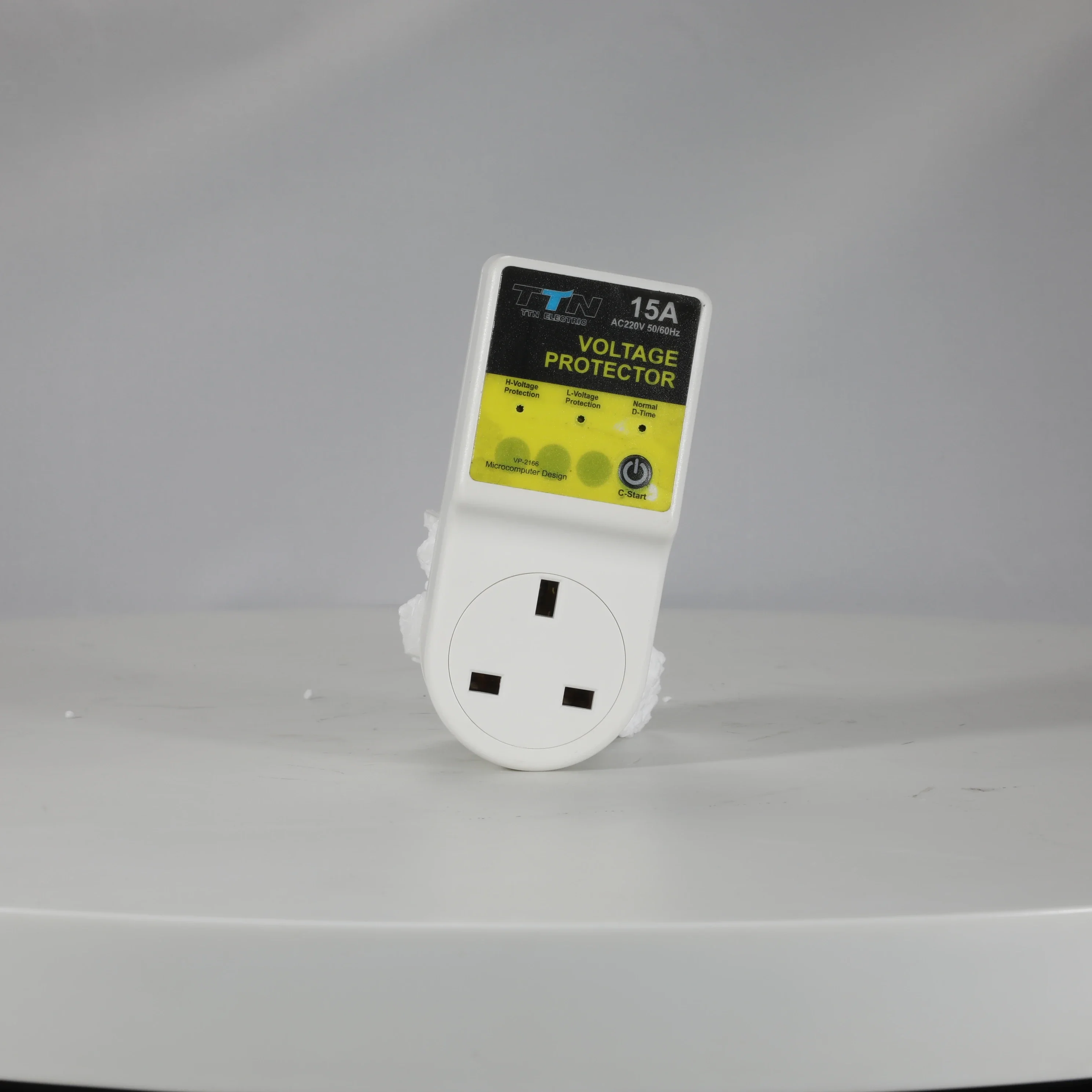 All Sockets 15A Protection AVS Automatic Voltage Guard Voltage Protector for Fridge/TV/DVD/Video/Computer/Freezer