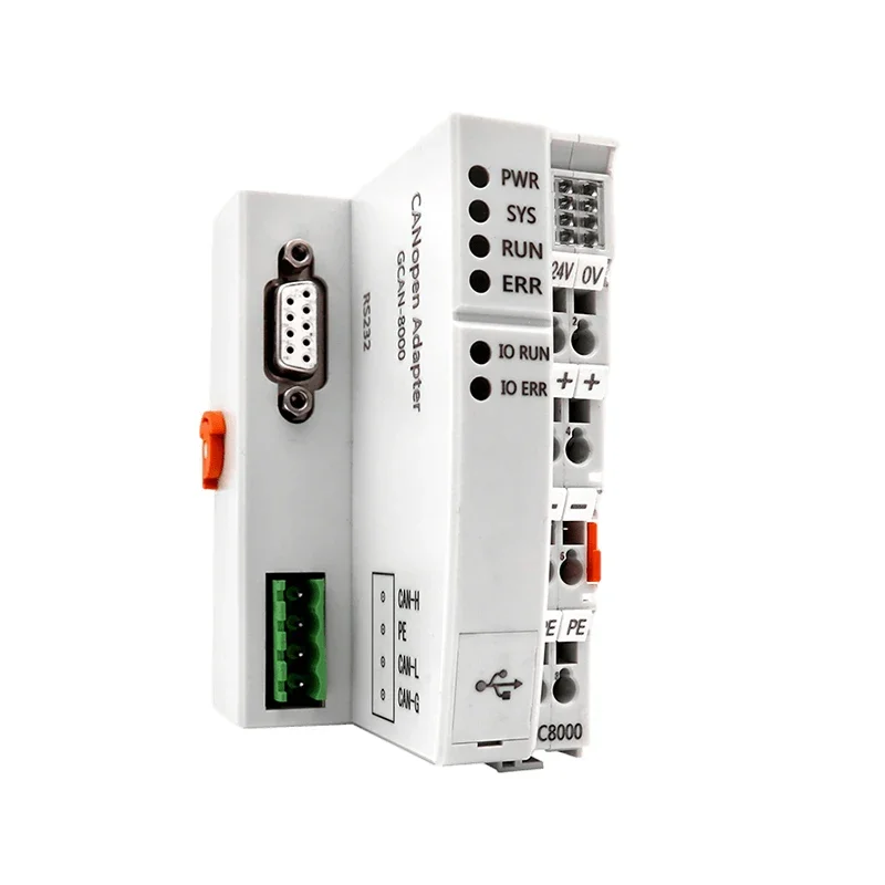 PLC Standard Slave Adapter Supports CANopen/Modbus/EtherCAT/Profinet Protocol Slave Coupler