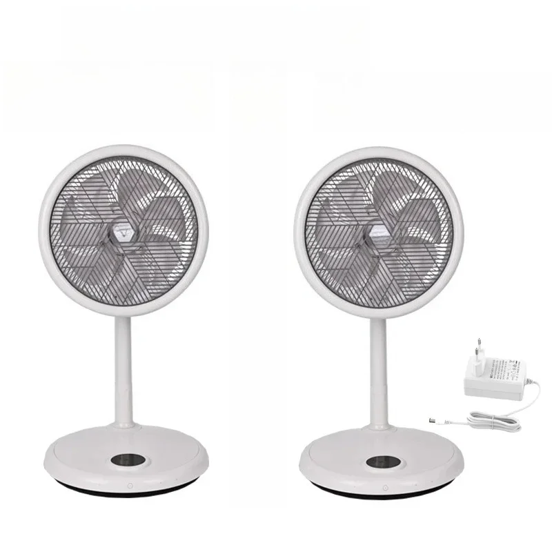 Voice activity floor standing electric folding smart fan cooling air circulation