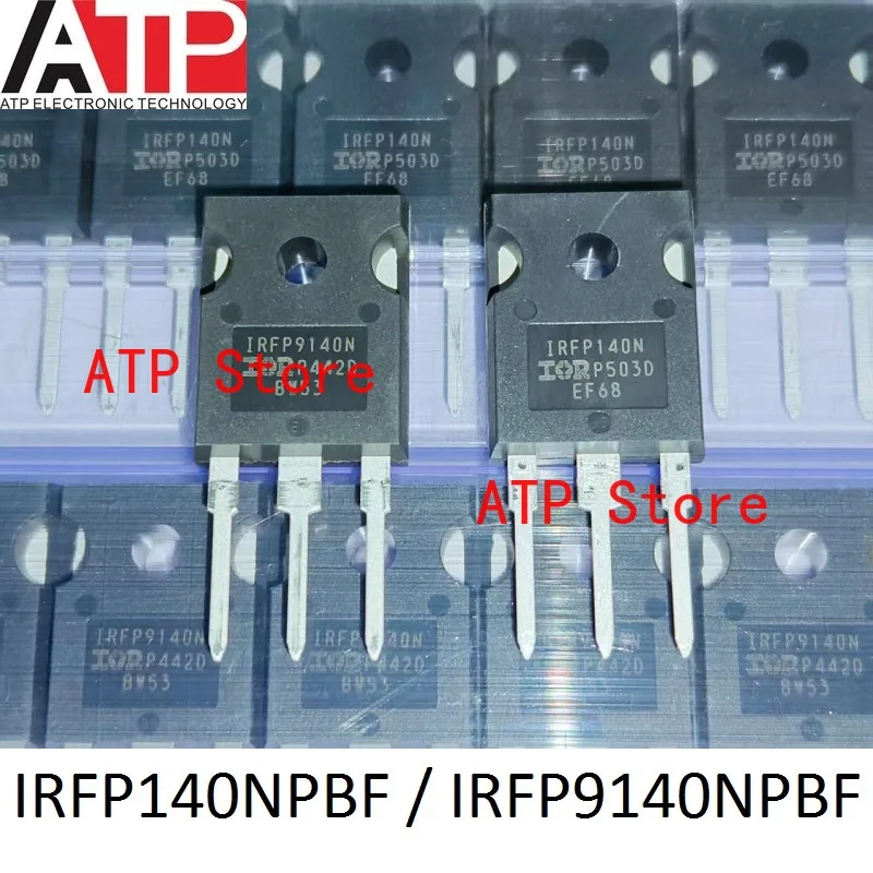 10 шт./лот, новый импортный оригинальный IRFP140N IRFP140NPBF 100 В 33 А N-CH IRFP9140N IRFP9140NPBF 100 В 23 А P-CH TO-247 транзистор MOSFET