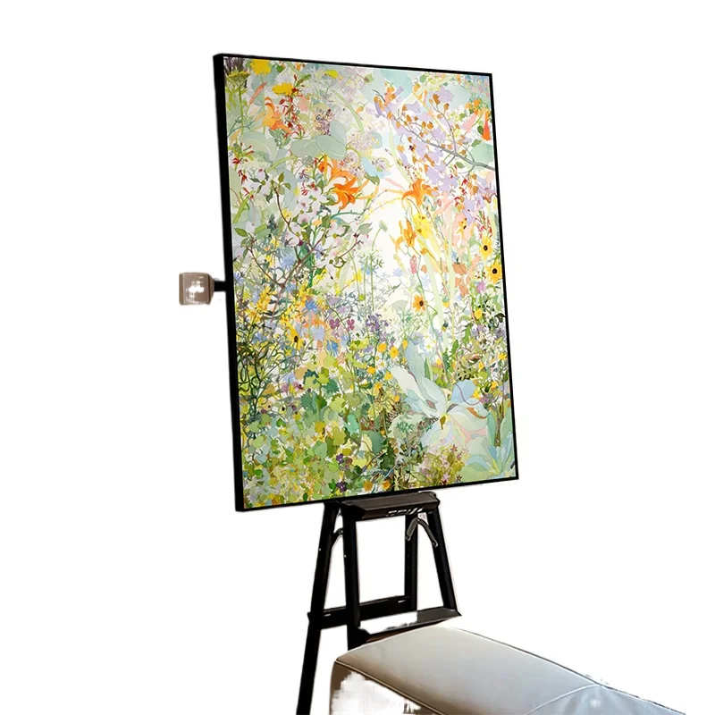 Modern light luxury decorative paintings Nordic simple and fresh decorative paintings are purely hand-painted