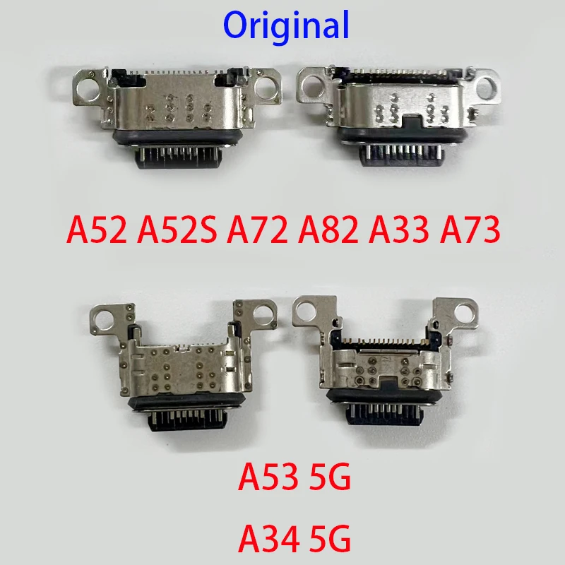 

10PCS For Samsung Galaxy A52 A52S A72 A82 A33 A73 / A53 A34 5G USB Charging Port Dock Plug Connector Socket