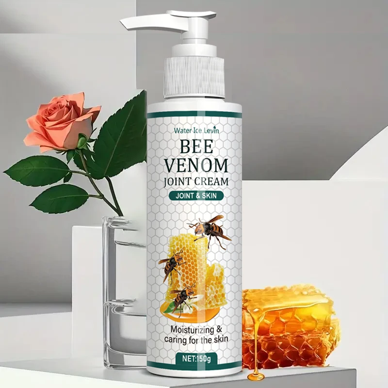 Bee Venom Moisturizing Care Cream, Hypoallergenic Moisturizing Formula, Suitable for Both Men and Women, Fresh Scent, Suitable for All Skin Types, Multi-Functional.