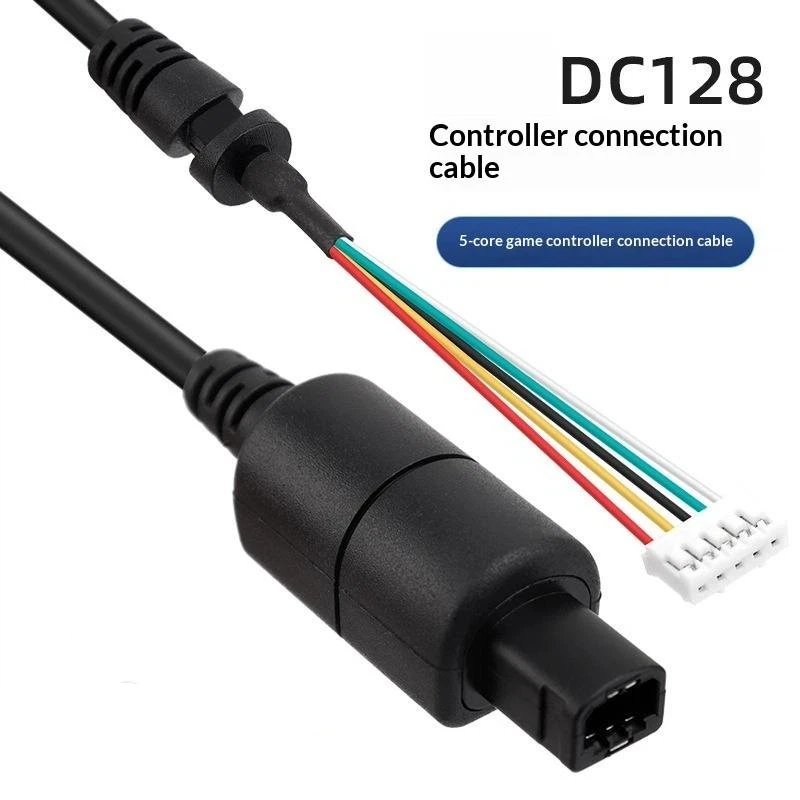 SEGA Dreamcast DC128 Gamepad Extension Cable Replacement Joystick Controller Connection Wire For Console Gaming Accessory
