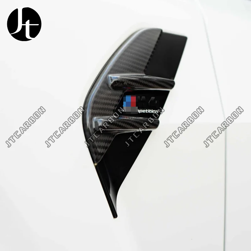 

Сухой передний бампер из углеродного волокна, боковое крыло, противотуманная фара, крышка вентиляционного отверстия, накладка автомобиля, OEM-стиль, паста 3 м для BMW M3 M4 G80 G82 G83