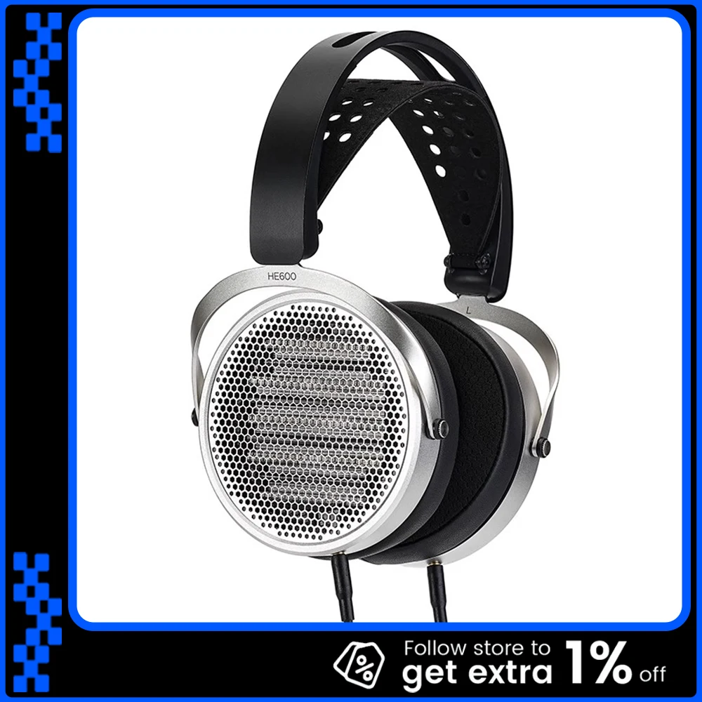 

HIFIMAN HE600 Headphones Orthodynamic Hifi Wired Headphones Ergonomics Music Gamer Gifts