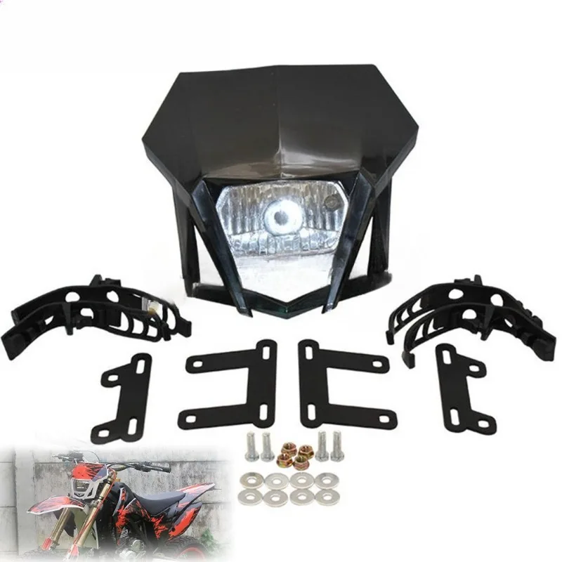 

New Headlight Headlamp Head Lamp Motorcycle Accessories for 12V XR CRF 150 230 250 450 Dirt Bike