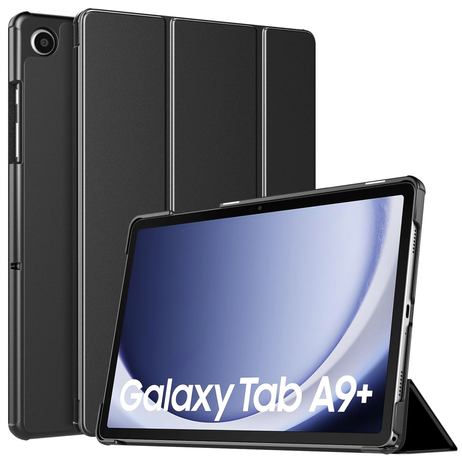 

Чехол для Samsung Galaxy Tab A11+ 11 дюймов 2025/Tab A9+/A9 Plus 11 дюймов 20233, тонкий легкий защитный чехол с твердой задней панелью и подставкой