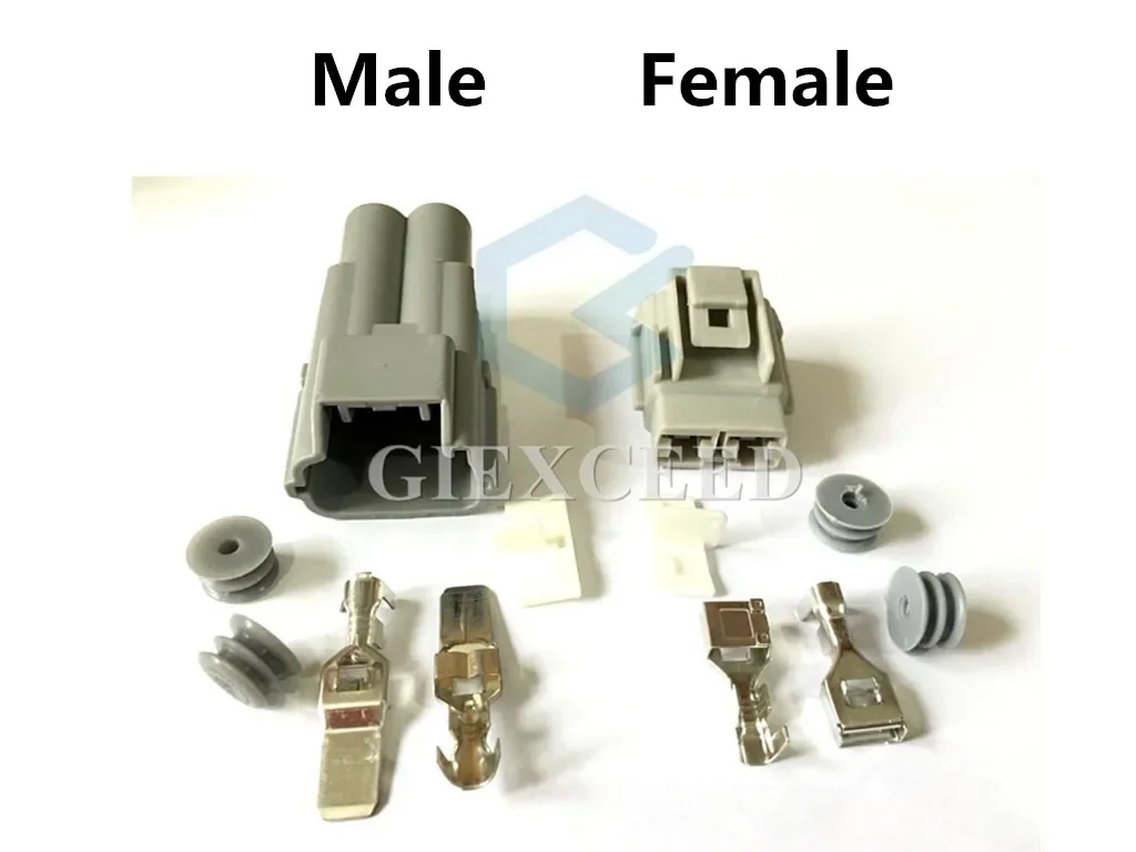 2 Pin AC Assembly  Sumitomo TS Sealed Series Automotive Wiring Connector Heavy Trucks Large Power Socket For Toyota