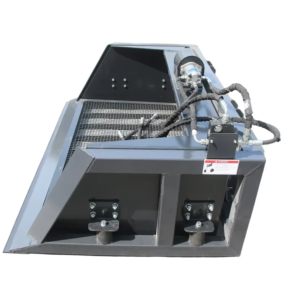 دلو فحص دوار للحفارة، ملحقات مضادة للانزلاق، مواد صلبة، هيكل ثقيل