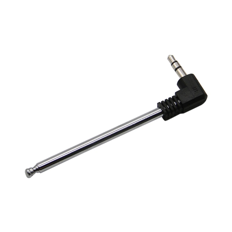 3.5mm Jack Mobile Phone Mini FM Radio Receiver Antenna Retractable Aerial Plug-in Card Audio Antenna FM Dedicated