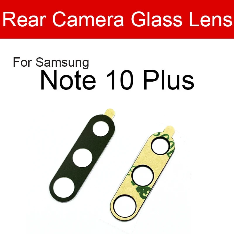 Back Camera Glass Lens With Adhesive Glue For Samsung Galaxy Note 20 Ultra Note 10 Plus Note 10  Lite Note 9 8 5 4 3 Repair Part