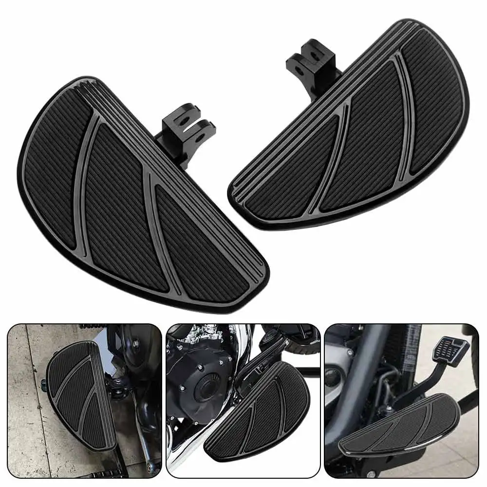 For Harley Nightster Special RH975 RH975S 22-26 Sportster S RH1250S 21-26 1 Pair Front Driver Foot Rests Floorboards Motorcycle