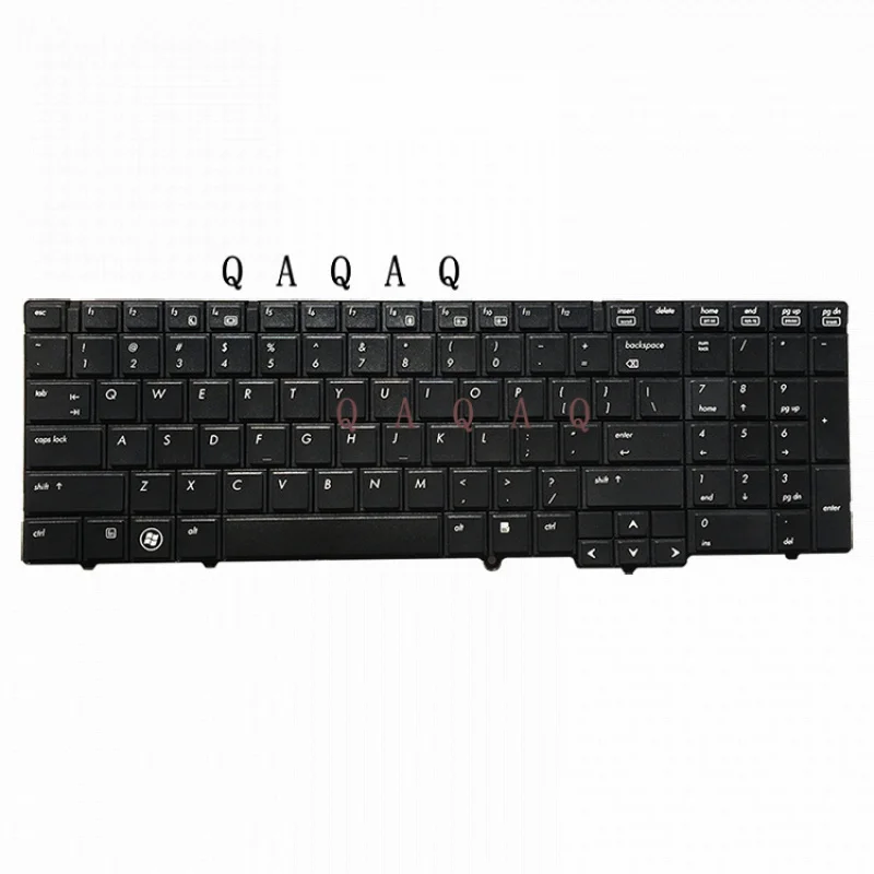 

QA Новая клавиатура для ноутбука HP EliteBook 8540 Вт HP EliteBook 8540P 8
