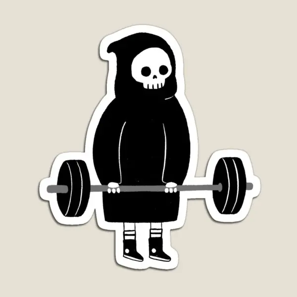 

Забавный декоративный магнит "дэдлифт", красочные детские наклейки для дома и детей, магнитный держатель для детской игрушки, холодильника