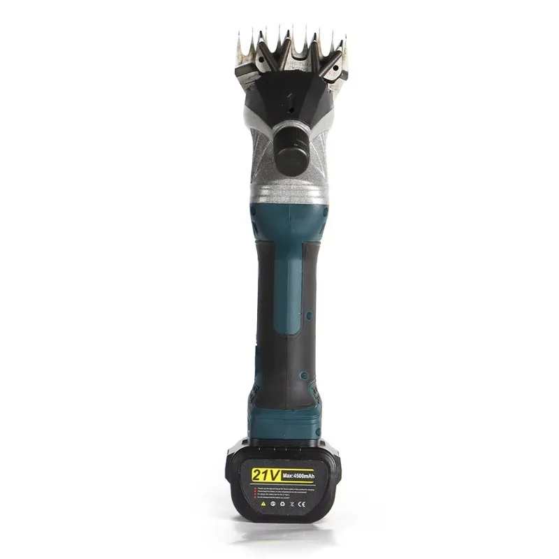 Professional Cordless Electric Wool Sheras,21V Rechargeable Shearing Clipper with 6 Speed and Two Lithium Batteries