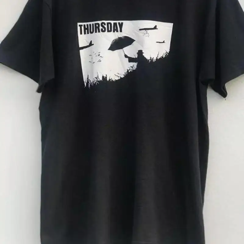 

Thursday Band T shirt Basic Vintage 90s All Size