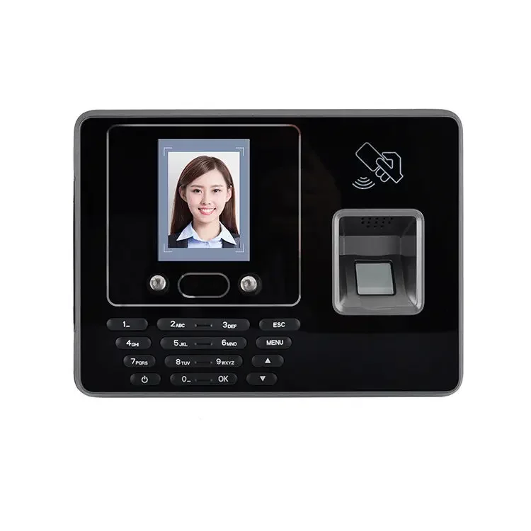 

WIFI RFID Face and Fingerprint Time Attendance Clock Machine with Door Access Control Interface