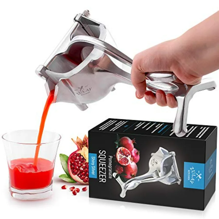 

Ручная соковыжималка для фруктов — прочная соковыжималка со съемной ручкой, 2 ситечка и 1 вкладышем — сверхмощная ручная соковыжималка для Pres