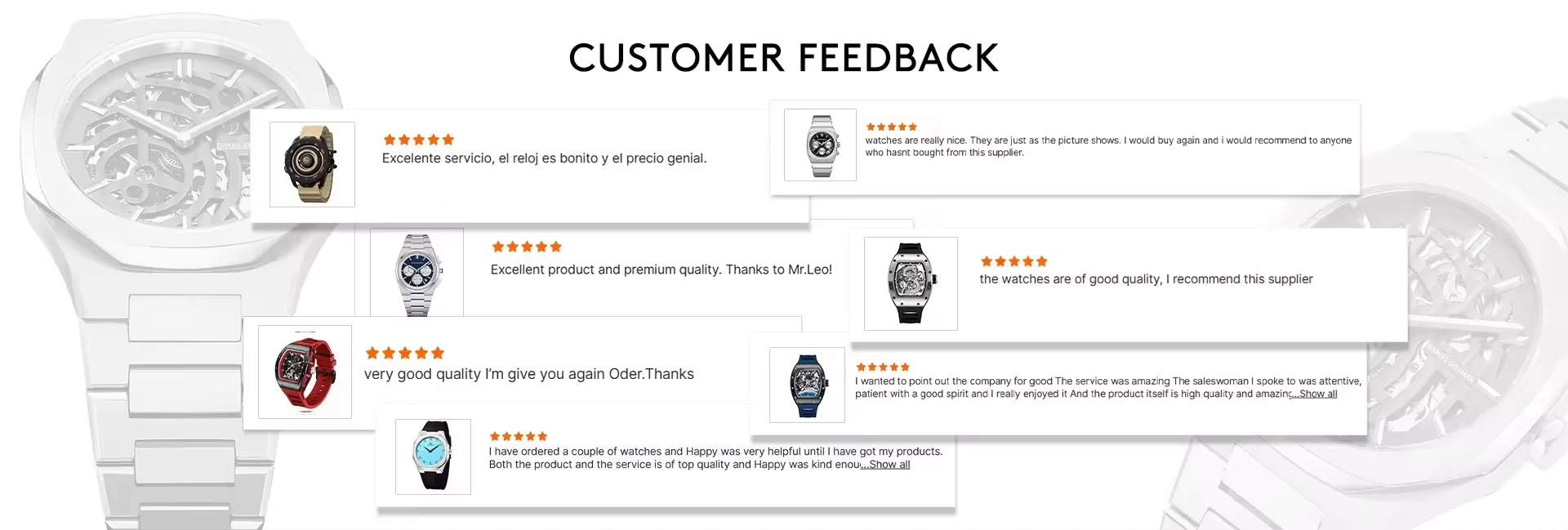 Watch Straps Special / Additional Shipping Fee / Price Difference