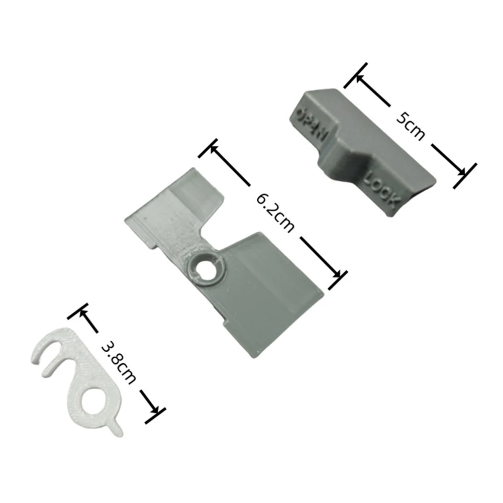 RV Refrigerator Door Lock Designed To Fit For Dometic Models, This Lock Provides A Perfect Fit And Seamless Integration