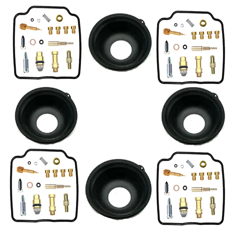 Kit de reparación de carburador, conjunto de reconstrucción para Yamaha FZX750 Fazer 1988- 1989 FZX 750 diafragma