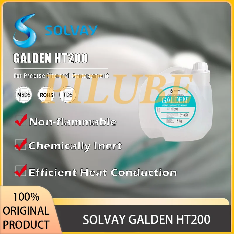 

Высокопроизводительная теплопередающая жидкость SOLVAY GALDEN HT200 обеспечивает химическое сопротивление и низкое давление пары, оригинальный продукт