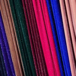 50X140Cm Bright Velvet Fabric Cloth Woven Shiny Beautiful Cloth DIY Handicrafts Jewelry Sewing Material Designer Clothing Cloth