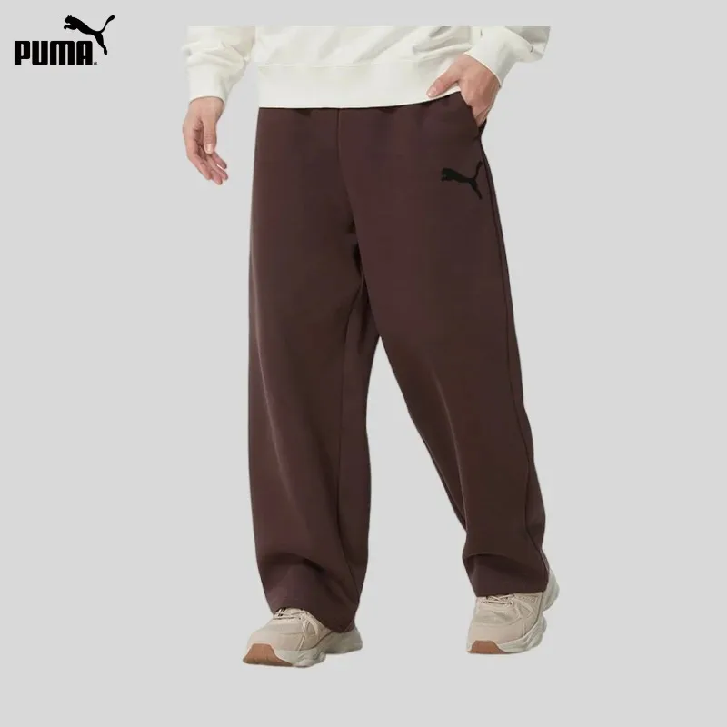 PUMA Men's Pants 2026 Spring New Comfortable Loose Breathable Versatile Sports Trousers 637445-31