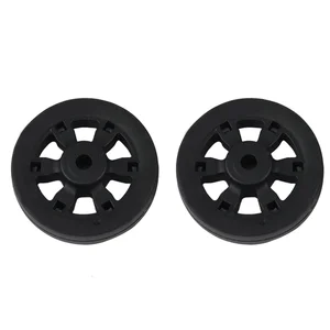 ABQR Luggage Accessories Wheels Aircraft Suitcase Pulley Rollers Mute Wheel Wear- Parts Repair 55X12mm