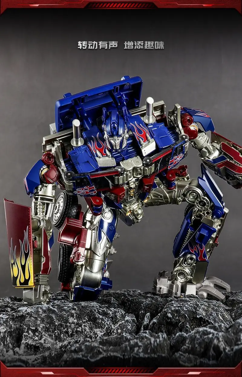 30CM Transformation Optimus Prime Bumblebee Megatron Toys Action Anime Figure Movie Doll Toys