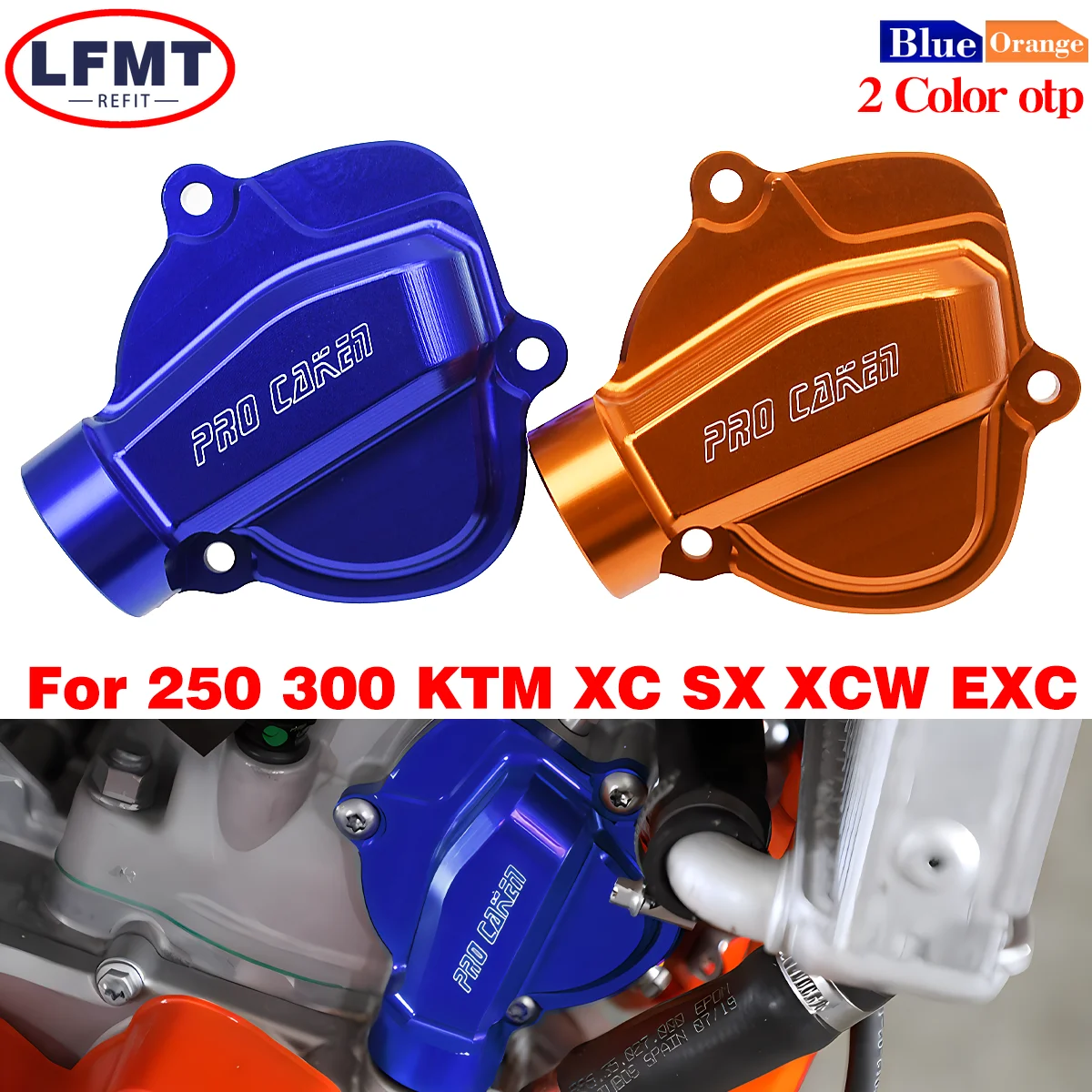 

For KTM 250 300 XC SX XC-W EXC Husqvarna TE TC TX 2023 2022 2021 2020 2009-2019 2T Motocross Exhaust Valve Control Cover Right