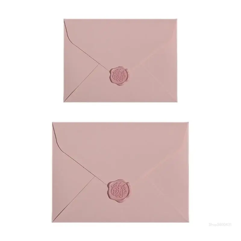 

5 Pcs Gift Envelopes Simple Envelopes Small Paper Envelope with Wax Seal Stickers