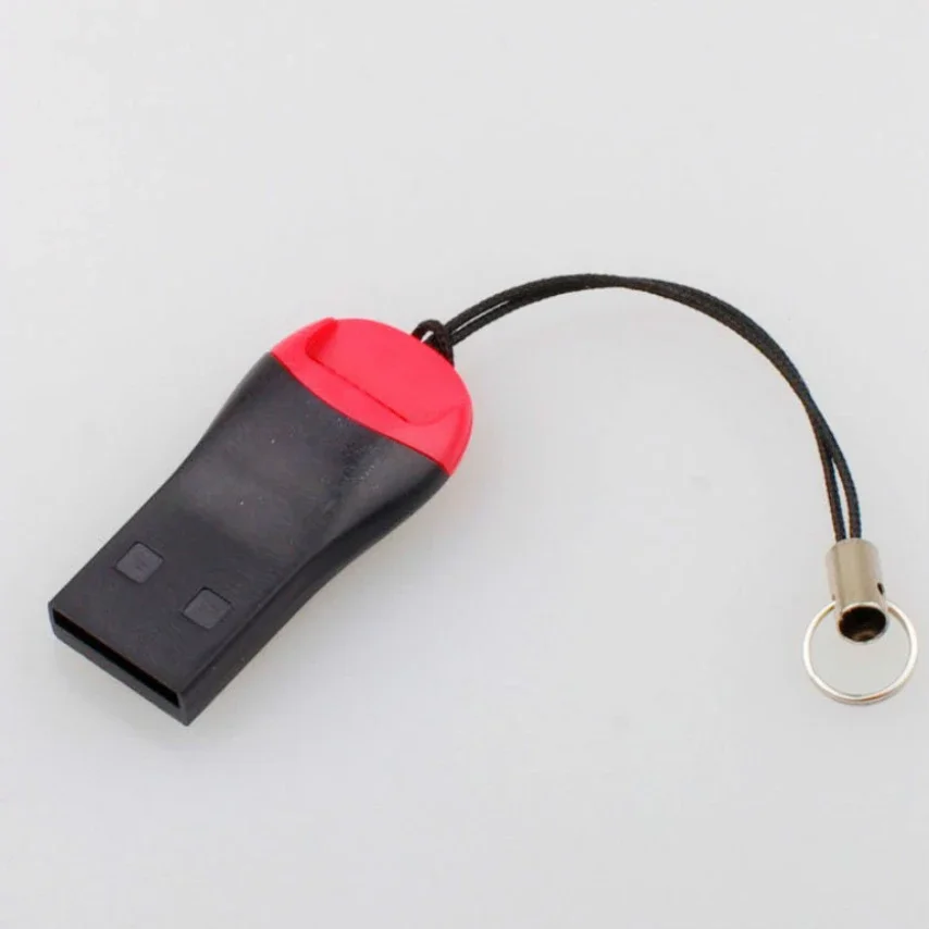 อะแดปเตอร์อ่านการ์ดหน่วยความจำ TF ไมโคร SD TF 2.0 USB นกหวีดชิ้น/ล็อต100