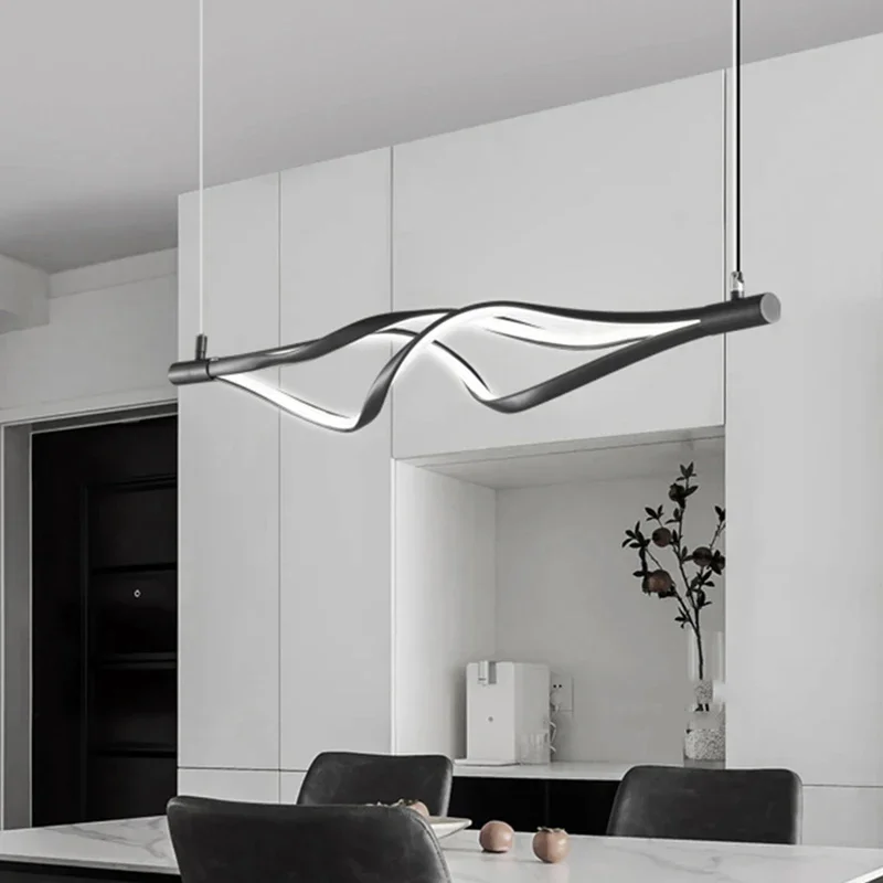 TechHPModern Home Decor Led Lights Pendant Light Lamps For Living Room Chandeliers For Dining Room