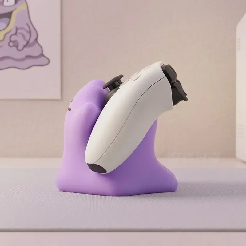 @@@Hot Ditto Cute Game Controller Stand Universal Gamepad Holder For Ps5 Xbox Switch Desktop Organizer Decor Gift For Game Fans