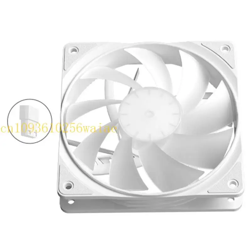 652F COMPORT PC CASE FAN 120 مم 12V 4PIN 1200 دورة في الدقيقة استبدال مروحة التبريد بدون فرش