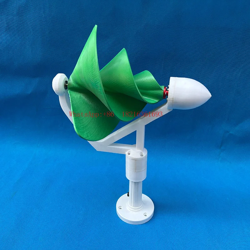 NEW   DC Output, High-efficiency Micro Spiral Wind Turbine 50W Three-phase Permanent Magnet Brushless