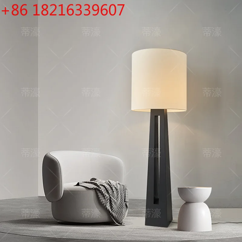 

Гостиная новая китайская простая вестибюль отеля доска инженерная вилла спальня кабинет вертикальная лампа