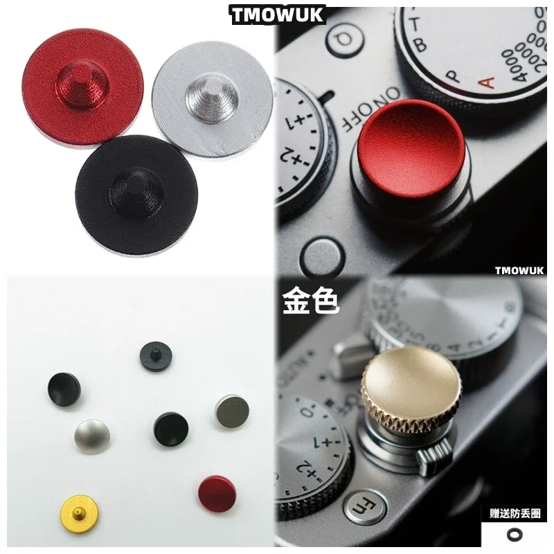 

For Canon 5D3 5D4 7D2 80D 70D 1500D 2000D F1 M5 M50 Shutter Release Button Aluminum Components