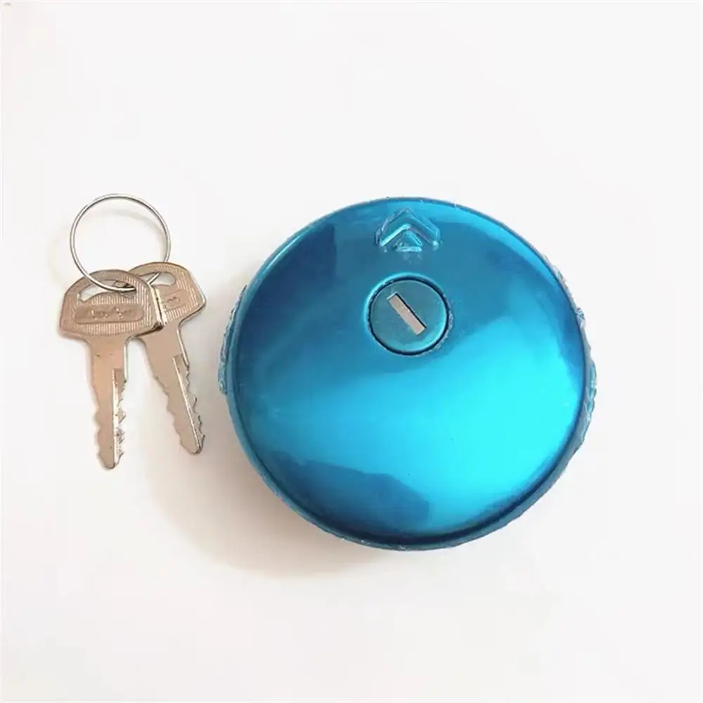 Motorcycle Fuel Tank Cap Lock Cover Metal Fit For Suzuki GN250 GN125 GS250T GS750L GS1000GL TS100 TS250 GN 125 250 125cc 250cc